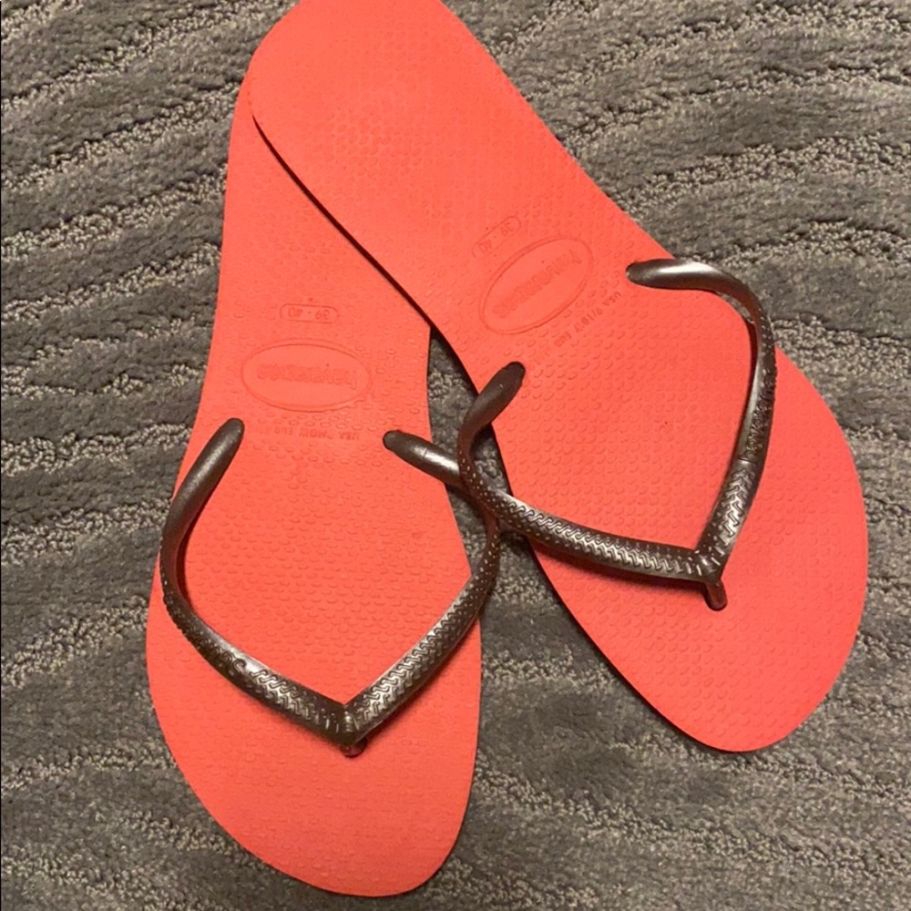 Morango havaianas sz 39-40 😎